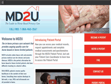 Tablet Screenshot of md2u.com